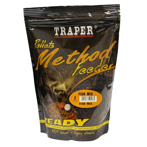 Obrazek Pelety Traper Method Feeder Ready 500g, Fish Mix