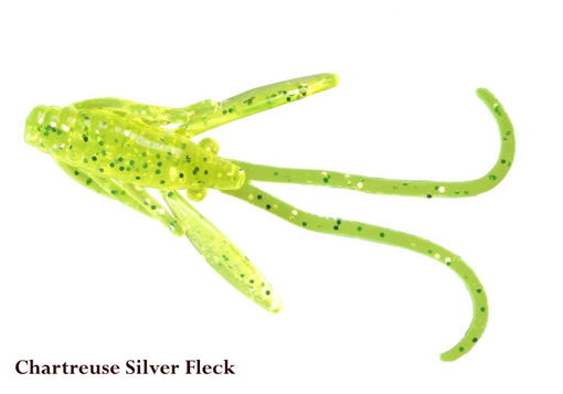 Obrazek Berkley Power Nymph 2.5cm, Chartreuse Silver Fleck