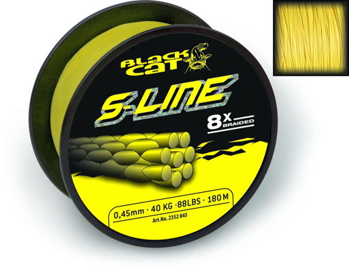 Picture of Šňůra Black Cat S-Line, 180m 0.45mm 50kg