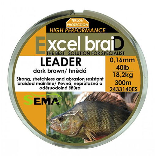 Image sur Šňůra Excel braiD Leader 300m, 0.27mm 45.5kg