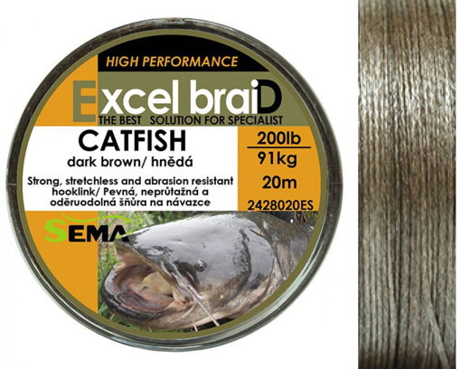 Image sur Sema Excel braiD Catfish 20m, 150lbs/68.2kg