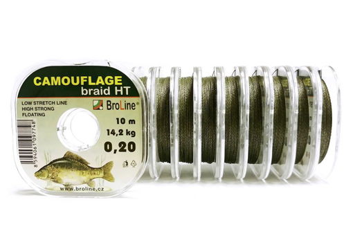 Image sur BroLine Camouflage braid HT 10m, 0.16mm 11.0kg