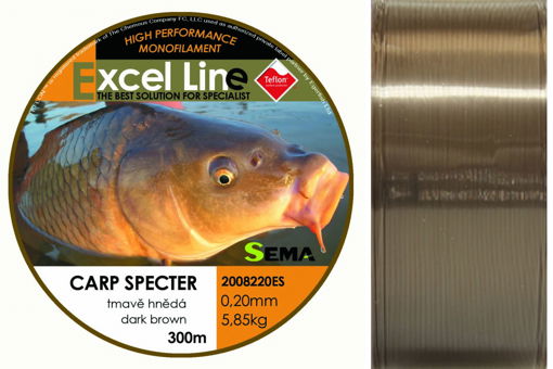 Obrazek Sema Excel Line Carp Specter 300m, 0.20mm 5.85kg