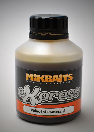 Image sur Mikbaits eXpress Booster 250ml, Půlnoční pomeranč