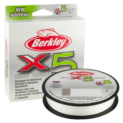 Bild von Berkley X5 Braid Crystal 150m, 0.10mm 9.0kg