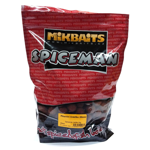 Picture of Mikbaits Spiceman Boilie 1kg Spicy Plum 20mm