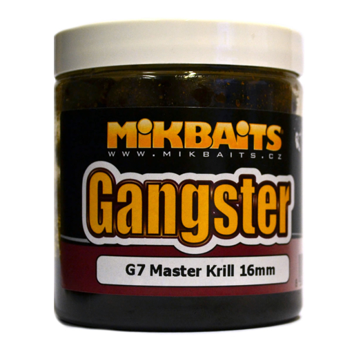 Picture of Gangster Glugged Boilie 250ml G7 Master Krill 20mm