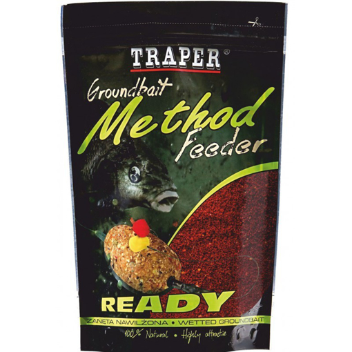 Picture of Traper Method Feeder Ready 750g, Red Halibut