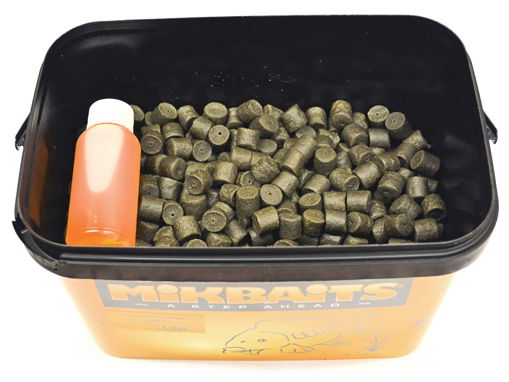 Obrazek Mikbaits Premium Halibut pelety 14mm,2.5kg+Los.Oil