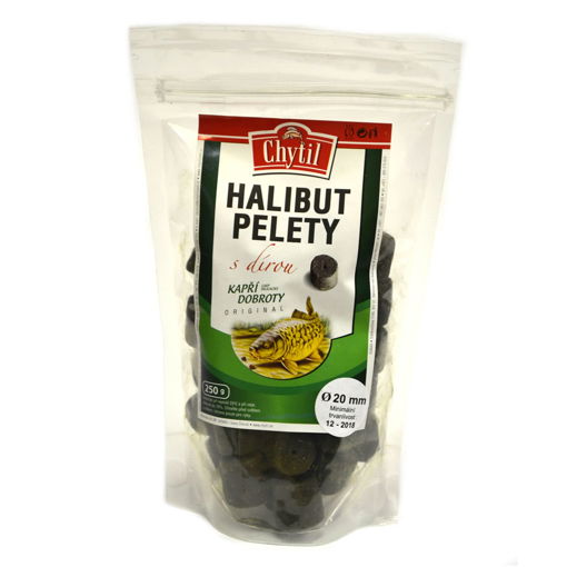 Obrazek Chytací Halibut pelety s dírou Chytil 250g, 20mm