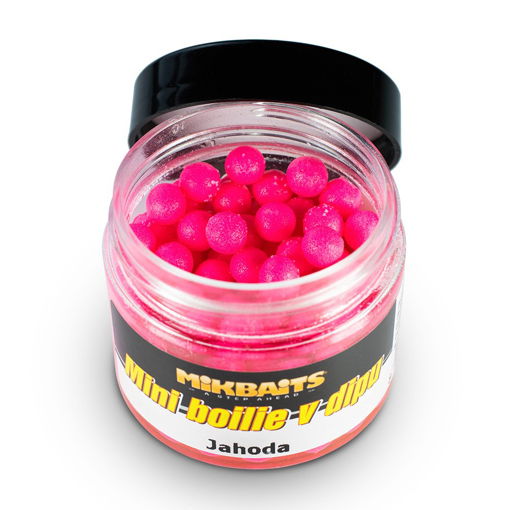 Bild von Mikbaits Mini Boilie in Dip 50ml Spicy Plum