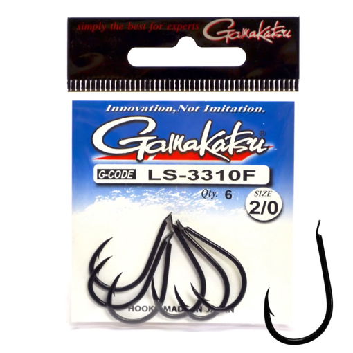 Obrazek Gamakatsu LS-3310F Hook, #1/0 (6ks)