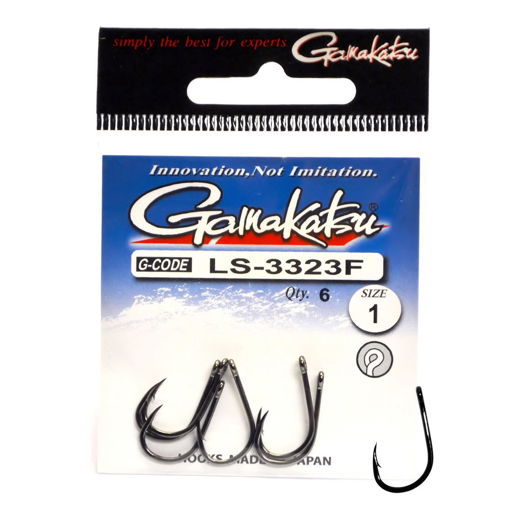 Obrazek Gamakatsu LS-3323F Hook, #1 (6ks)