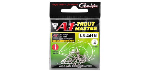 Obrazek Gamakatsu A1 Trout Master LS-441N, vel.4