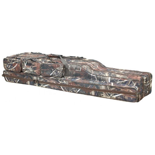 Obrazek Obal na pruty Suretti Camo 2-komorový, 125 cm