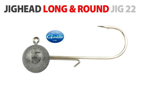 Image sur Spro Long & Round Jighead #5/0 10g 5.4cm 4ks