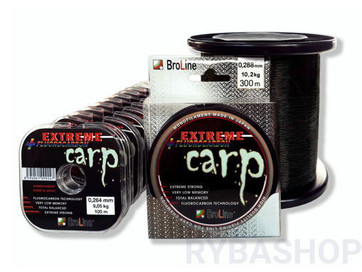 Picture of BroLine Extreme Carp Fluorocarbon 300m, 0.264mm