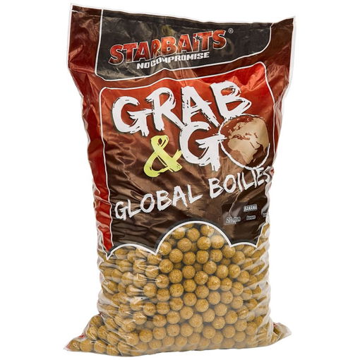 Image sur StarBaits Global Boilies 10kg Banana Cream