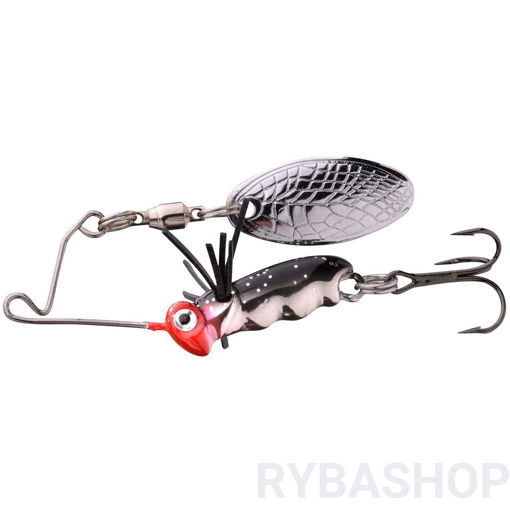 Obrazek SPRO Larva Micro Spinnerbait 4cm, Roach 