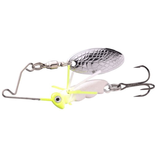 Bild von SPRO Larva Micro Spinnerbait 4cm, UV Pearl 