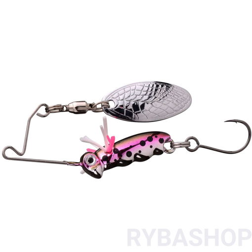 Bild von SPRO Larva Micro Spinnerbait SH 4cm, Rainbow Trout