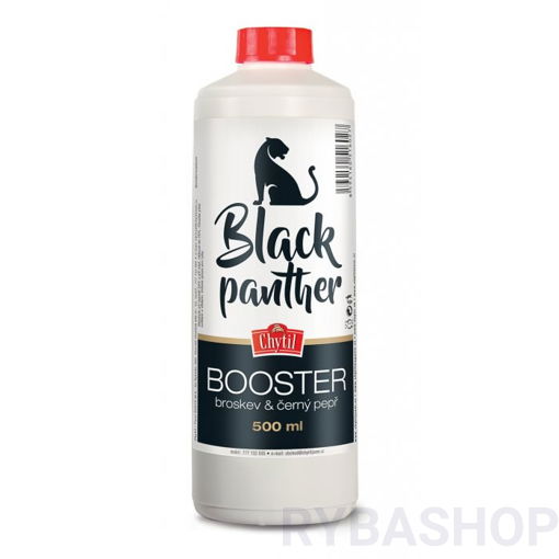 Bild von Booster Black Panther - Broskev & Černý pepř 500ml