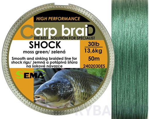 Sema Carp braiD Shock 50m