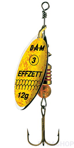 Obrazek DAM EFFZETT Predator Yellow-Glitter, #1 4g