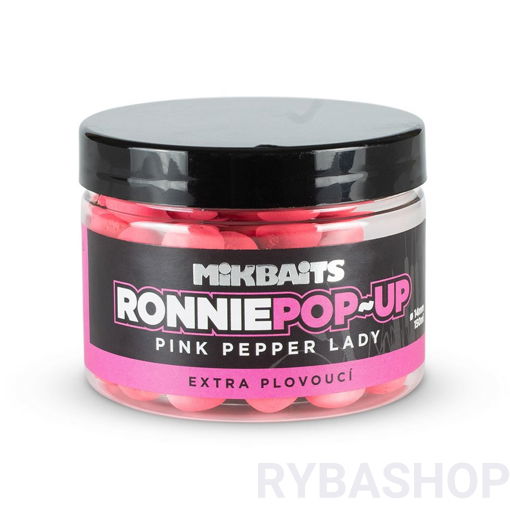 Obrazek Mikbaits Ronnie Pop-Up 150ml Pink Pepper Lady 14mm