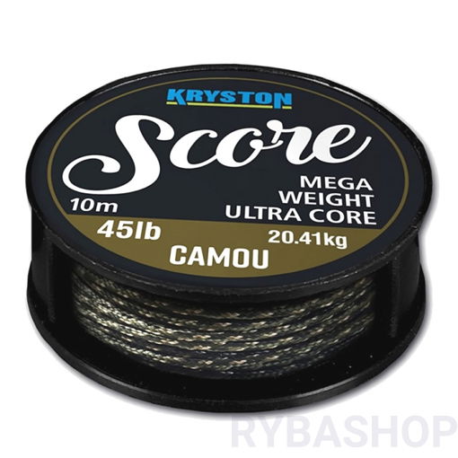 Image sur Kryston Score Camou 10m 45lb - olověná šňůrka