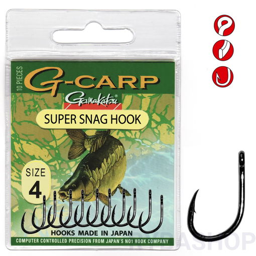 Gamakatsu G-Carp Super Snag Hook 6