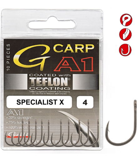 Gamakatsu A1 G-Carp Specialist X PTFE