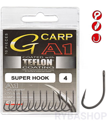 Gamakatsu G-Carp A1 PTFE Super Hook #6