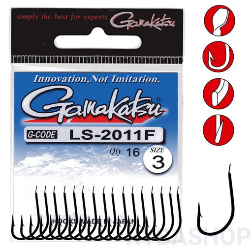 Gamakatsu LS-2011F Hook #3 16pcs