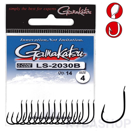 Gamakatsu LS-2030B Hook #6 14ks