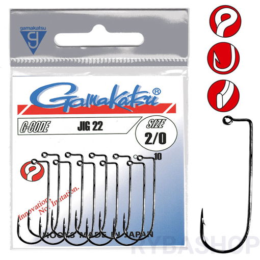 Gamakatsu JIG 22 NKL Hook