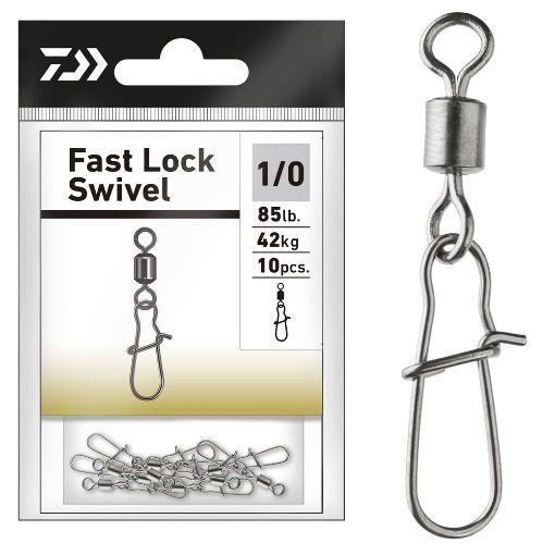 Daiwa Fast Lock Swivel #10 7kg