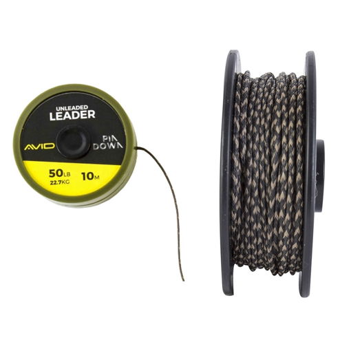 Image sur Avid Carp Pindown Unleaded Leader 50lb 10m