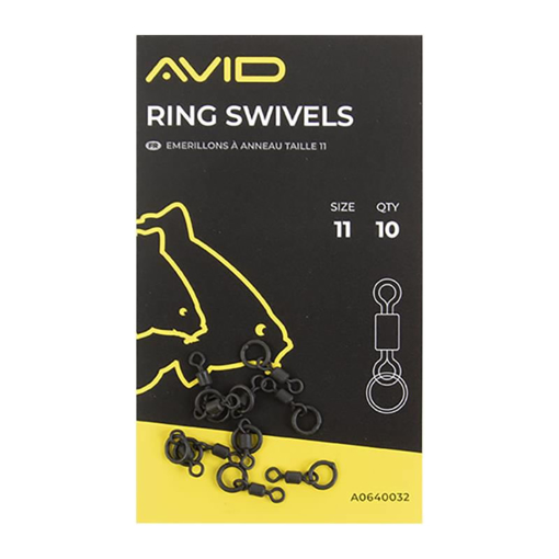 Picture of Avid Carp Outline Ring Swivels #11