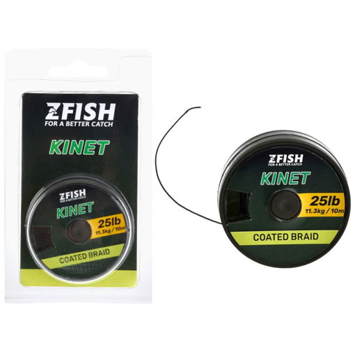 Image sur Šňůrka Zfish Kinet Coated Braid 10m 35lb