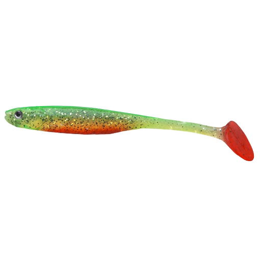 Obrázek Cormoran Crazy Fin Shad 10cm Green Tiger (2ks)