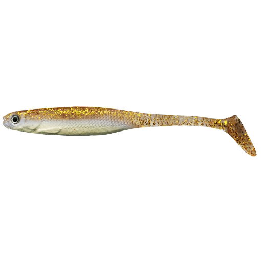 Obrázek Cormoran Crazy Fin Shad 10cm Golden Seed (2ks)