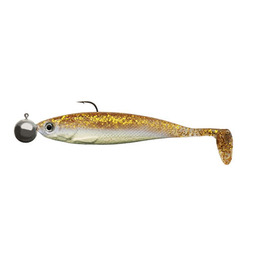 Image sur Cormoran Action Fin Shad RTF 13cm Golden Seed (2pcs)