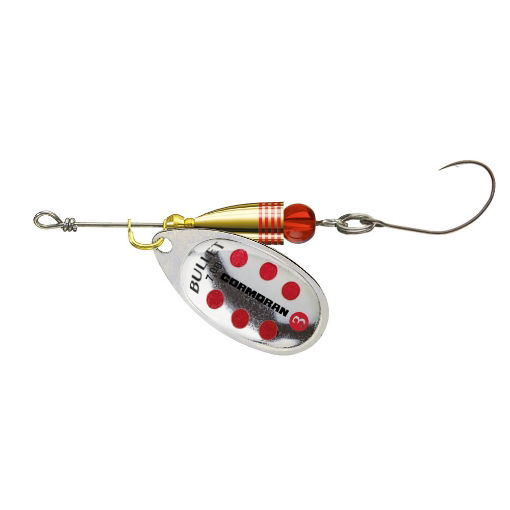 Image sur Cormoran Bullet SH #2 4g silver/red dots