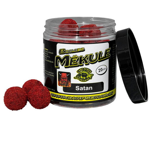 Obrazek Boilies Mekule 140g 20mm Satan