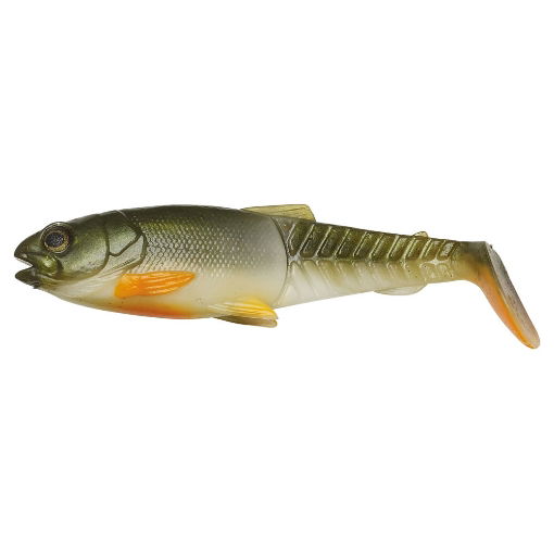 Obrazek SG Craft Cannibal Paddletail 8.5cm Olive Hot Orange