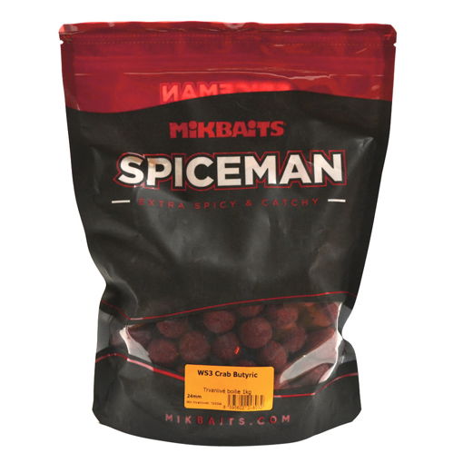 Bild von Spiceman Boilie WS3 Crab Butyric 1kg 24mm