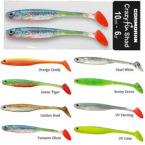 Cormoran Crazy Fin Shad 10cm