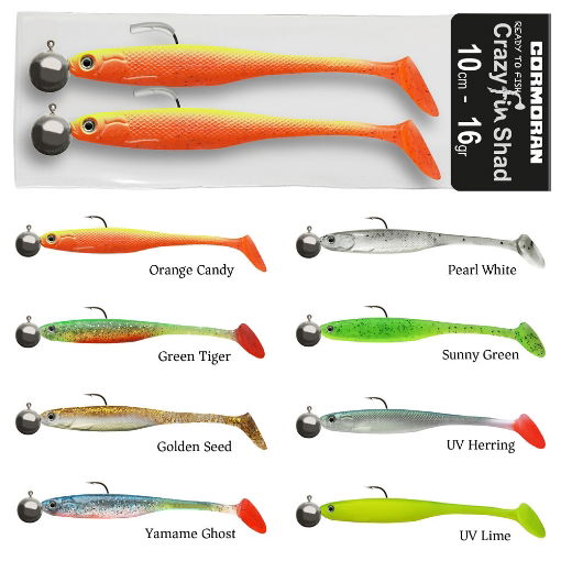 Cormoran Crazy Fin Shad RTF 10cm