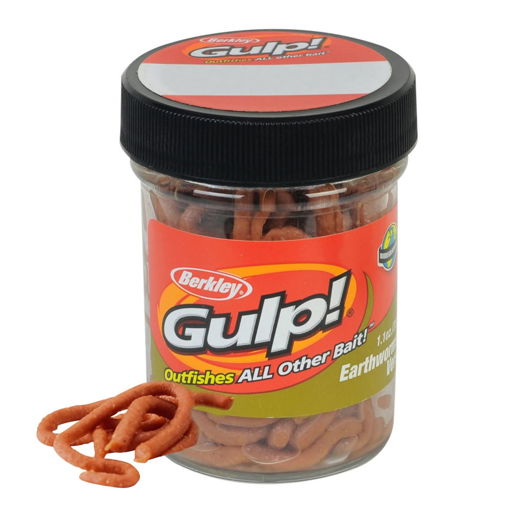 Berkley Gulp! Earthworm 10cm Natural Brown